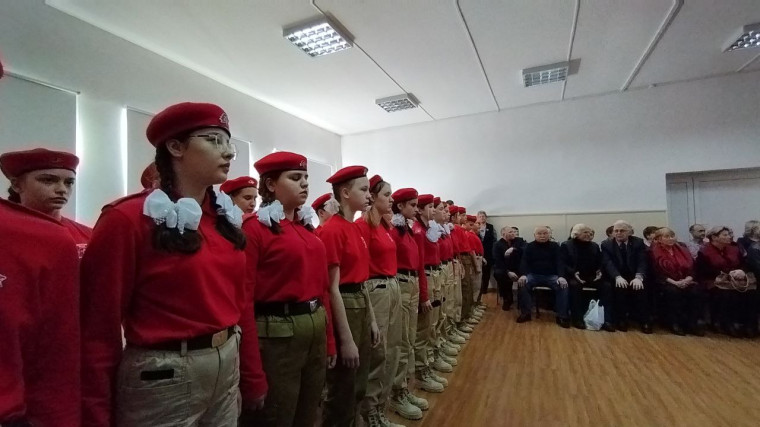 Юнармейский отряд «Барс» принял новобранцев. Юнармейский отряд «Барс» принял новобранцев.