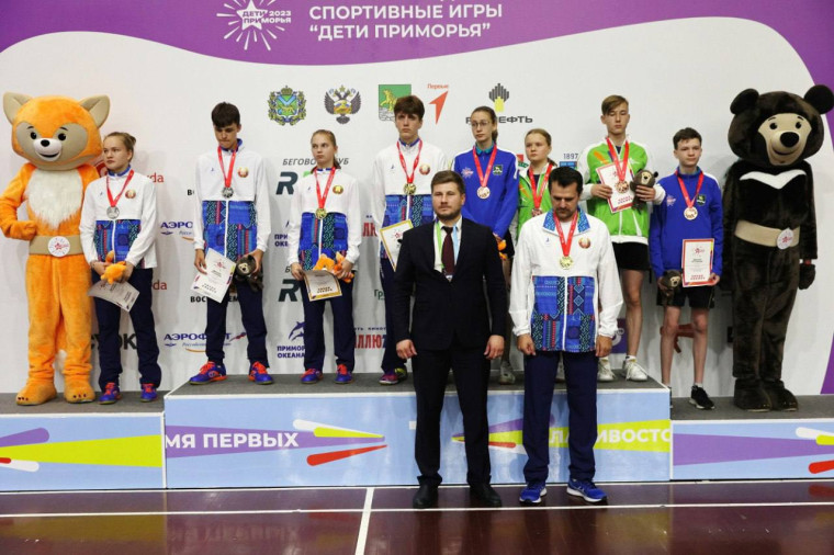 Бронзовые призеры международных игр «Дети Приморья»- спортсмены Лазовского округа.