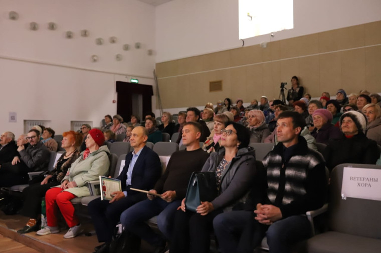3 ноября в Доме Культуры села Лазо прошло мероприятия посвящённое юбилею Народного хора..